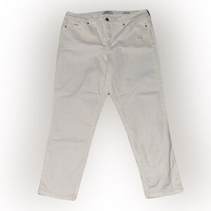 Nine West Women's Off-White Straight Leg Jeans